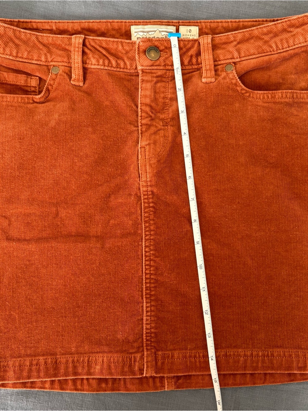 Patagonia Corduroy Mini Skirt, 10 🧡 - Picture 7 of 7